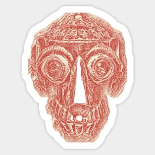 Kapala Skull Sticker